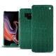 Samsung Galaxy Note9 leather case - Crocodile pino