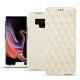 Funda de piel Samsung Galaxy Note9 - Blanc escumo - Couture