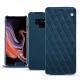 レザーケース Samsung Galaxy Note9 - Blu mediterran - Couture