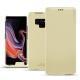 Capa em pele Samsung Galaxy Note9 - Beige PU