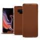 Samsung Galaxy Note9 leather case - Marron PU