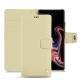 Funda de piel Samsung Galaxy Note9 - Beige ( Nappa - Pantone 7502C ) 