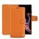 Samsung Galaxy Note9 leather case - Orange ( Nappa - Pantone 1495U ) 