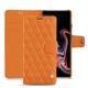 Capa em pele Samsung Galaxy Note9 - Orange - Couture ( Nappa - Pantone 1495U ) 