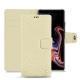 Funda de piel Samsung Galaxy Note9 - Ivoire ( Sleek P C12 - White ) 