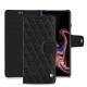 Funda de piel Samsung Galaxy Note9 - Ebène - Couture ( Sleek P C12 - Black ) 