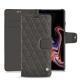 Capa em pele Samsung Galaxy Note9 - Anthracite - Couture ( Pantone 424C ) 