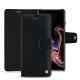 Housse cuir Samsung Galaxy Note9 - Dark vintage ( Roughtcut - Black#5256 ) 