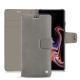 Funda de piel Samsung Galaxy Note9 - Acier vintage ( Pantone 403C ) 