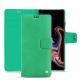 Funda de piel Samsung Galaxy Note9 - Menthe vintage ( Pantone 562C ) 
