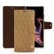 Housse cuir Samsung Galaxy Note9 - Sable vintage - Couture
