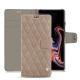 Capa em pele Samsung Galaxy Note9 - Taupe vintage - Couture