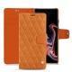 Capa em pele Samsung Galaxy Note9 - Mandarine vintage - Couture