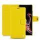 Capa em pele Samsung Galaxy Note9 - Jaune fluo