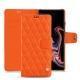 Funda de piel Samsung Galaxy Note9 - Orange fluo - Couture