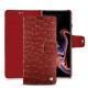Funda de piel Samsung Galaxy Note9 - Autruche ciliegia