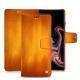 Funda de piel Samsung Galaxy Note9 - Orange Patine