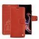 Capa em pele Samsung Galaxy Note9 - Arange clouquié