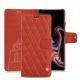 Funda de piel Samsung Galaxy Note9 - Arange clouquié - Couture