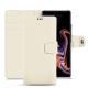 硬质真皮保护套 Samsung Galaxy Note9 - Blanc PU
