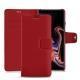 Lederschutzhülle Samsung Galaxy Note9 - Rouge PU