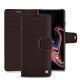 Capa em pele Samsung Galaxy Note9 - Marron envoûtant