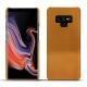 Capa em pele Samsung Galaxy Note9 - Or Maïa ( Pantone 871C ) 