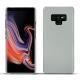 Samsung Galaxy Note9 leather cover - Gris ( Nappa - Pantone W428C ) 