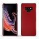 Capa em pele Samsung Galaxy Note9 - Rouge ( Nappa - Pantone 199C ) 