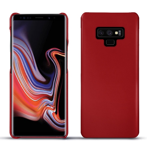 Protections haut de gamme - housse, étui, coque - pour Samsung Galaxy Note9Rouge ( Nappa - Pantone #d50032 ) 