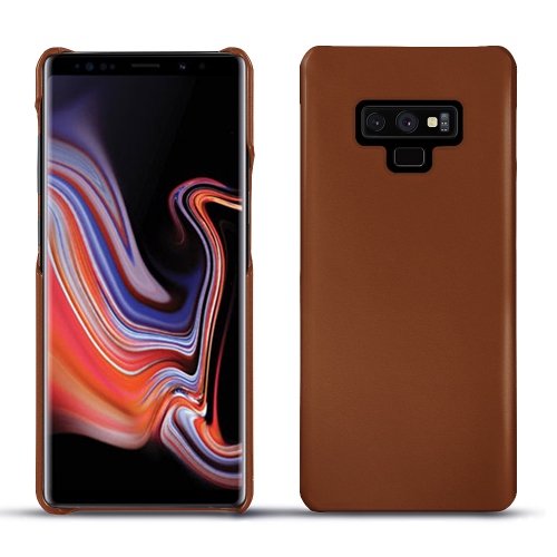 Lederschutzhülle Samsung Galaxy Note9Marron ( Nappa - Pantone #8B4720 ) 
