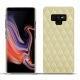 レザーケース Samsung Galaxy Note9 - Beige - Couture ( Nappa - Pantone 7502C ) 