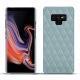 Funda de piel Samsung Galaxy Note9 - Bleu ciel - Couture ( Nappa - Pantone 277C ) 