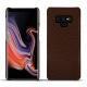 Funda de piel Samsung Galaxy Note9 - Châtaigne ( Pantone 476C ) 