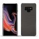 レザーケース Samsung Galaxy Note9 - Anthracite ( Pantone 424C ) 