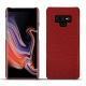 Coque cuir Samsung Galaxy Note9 - Tomate ( Pantone 187C ) 