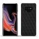 Lederschutzhülle Samsung Galaxy Note9 - Ebène - Couture ( Sleek P C12 - Black ) 