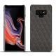 Funda de piel Samsung Galaxy Note9 - Anthracite - Couture ( Pantone 424C ) 