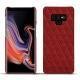 Lederschutzhülle Samsung Galaxy Note9 - Tomate - Couture ( Pantone 187C ) 