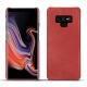 Custodia in pelle Samsung Galaxy Note9 - Cerise vintage ( Pantone 185C ) 