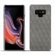 レザーケース Samsung Galaxy Note9 - Acier vintage - Couture