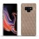 Funda de piel Samsung Galaxy Note9 - Taupe vintage - Couture