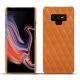 Lederschutzhülle Samsung Galaxy Note9 - Mandarine vintage - Couture