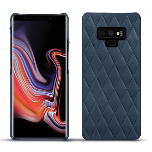 Funda de piel Samsung Galaxy Note9Jean vintage - Couture ( Pantone #2f414f  ) 