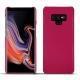 レザーケース Samsung Galaxy Note9 - Rose fluo
