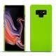 レザーケース Samsung Galaxy Note9 - Vert fluo