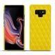 Lederschutzhülle Samsung Galaxy Note9 - Jaune fluo - Couture