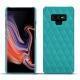 Lederschutzhülle Samsung Galaxy Note9 - Bleu fluo - Couture