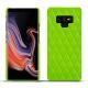 レザーケース Samsung Galaxy Note9 - Vert fluo - Couture