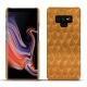 Lederschutzhülle Samsung Galaxy Note9 - Or Maïa - Couture